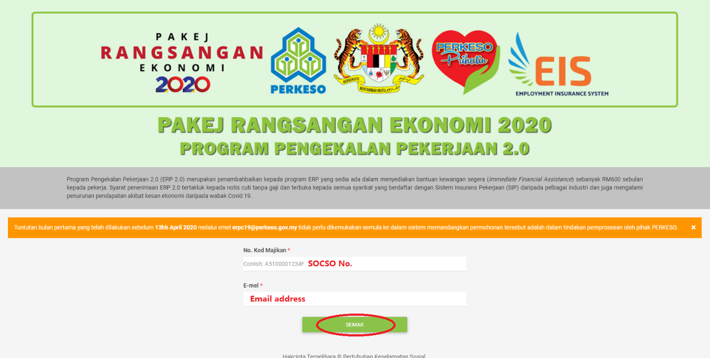 Pakej Rangsangan Ekonomi 2020