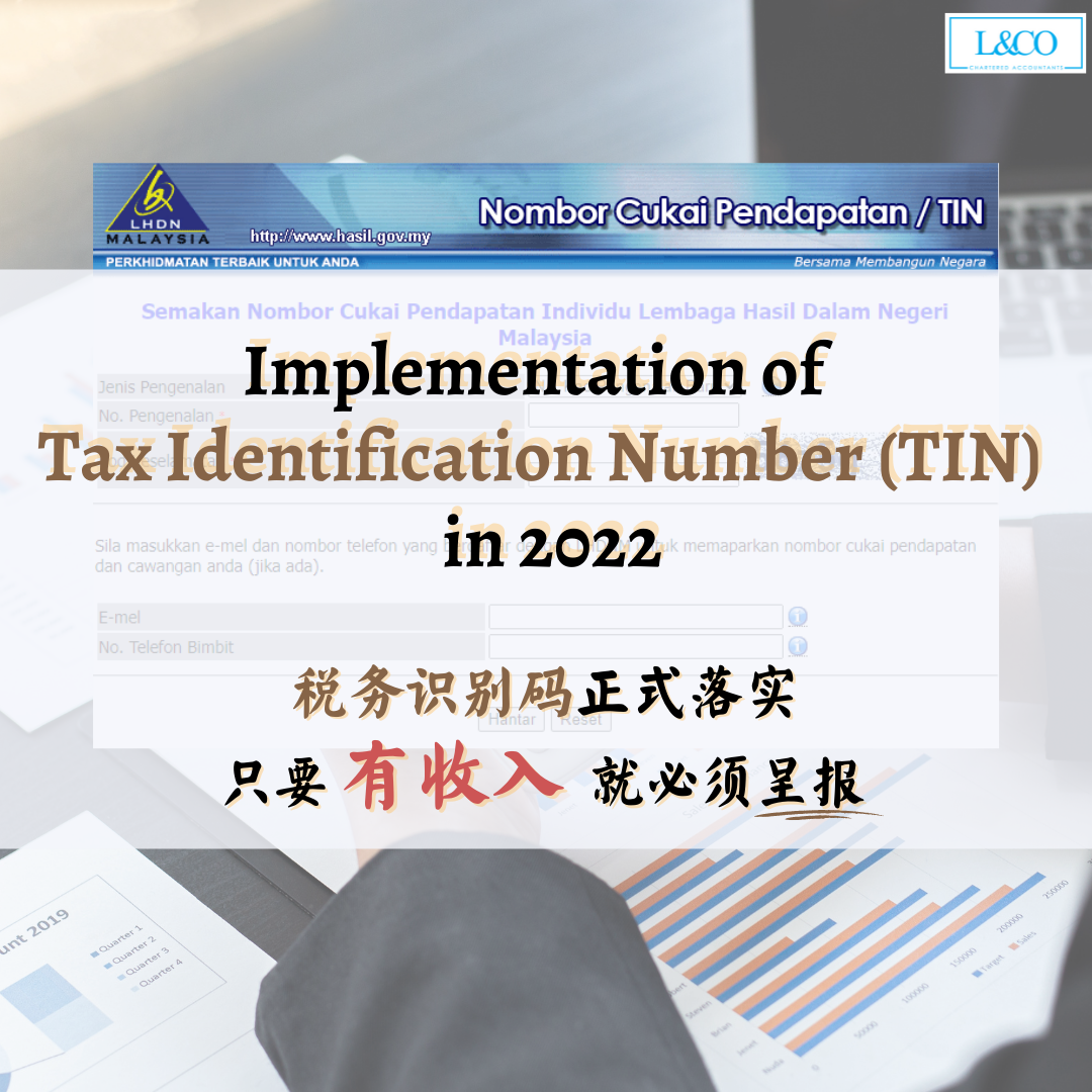 Tax Identification Number TIN L Co Accountants