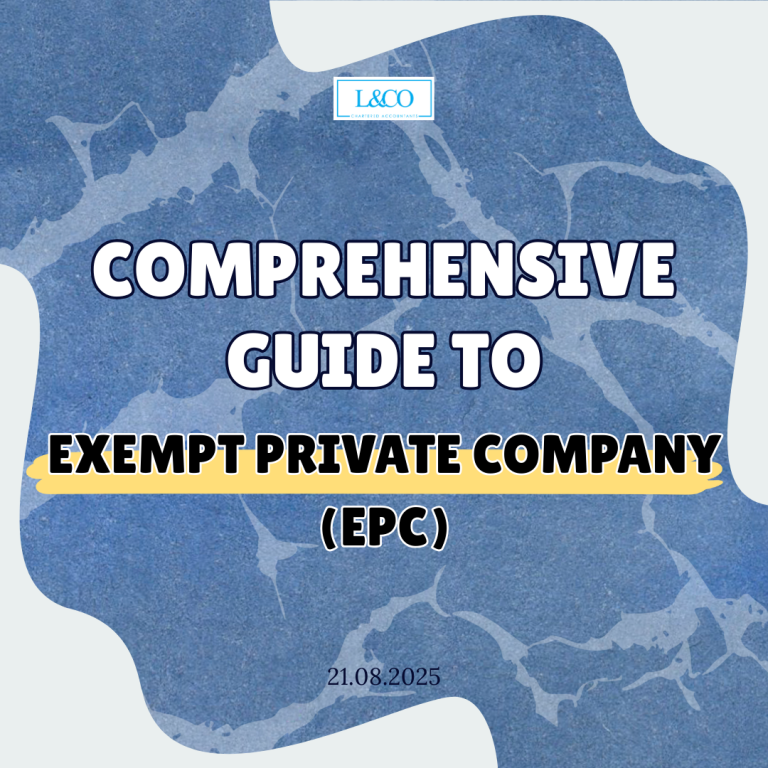 Content Exempted Comprehensive Guide of Exempt Private Company (EPC) - L & Co Accountants