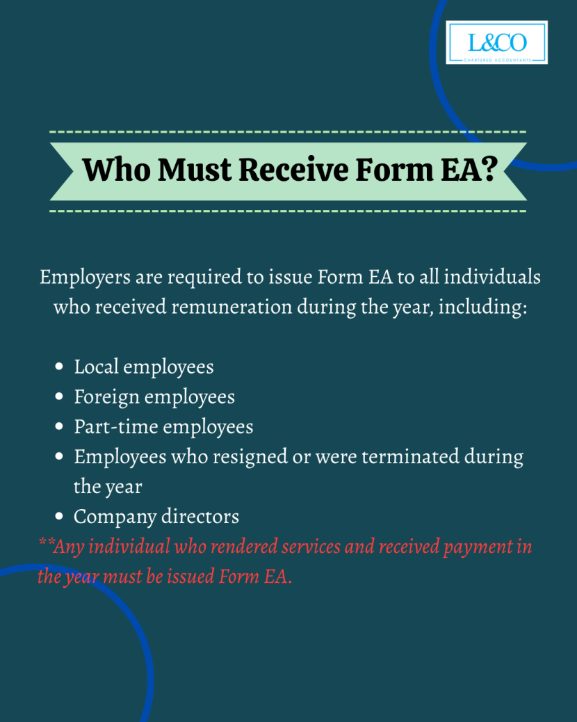Form EA Filing Complete Guide - L & Co Chartered Accountants